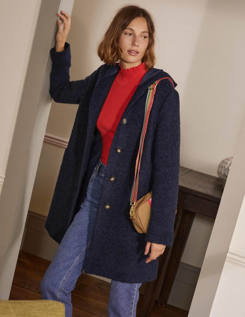A Dress and Coat. The Most Beautiful Tandem of the Fall Season