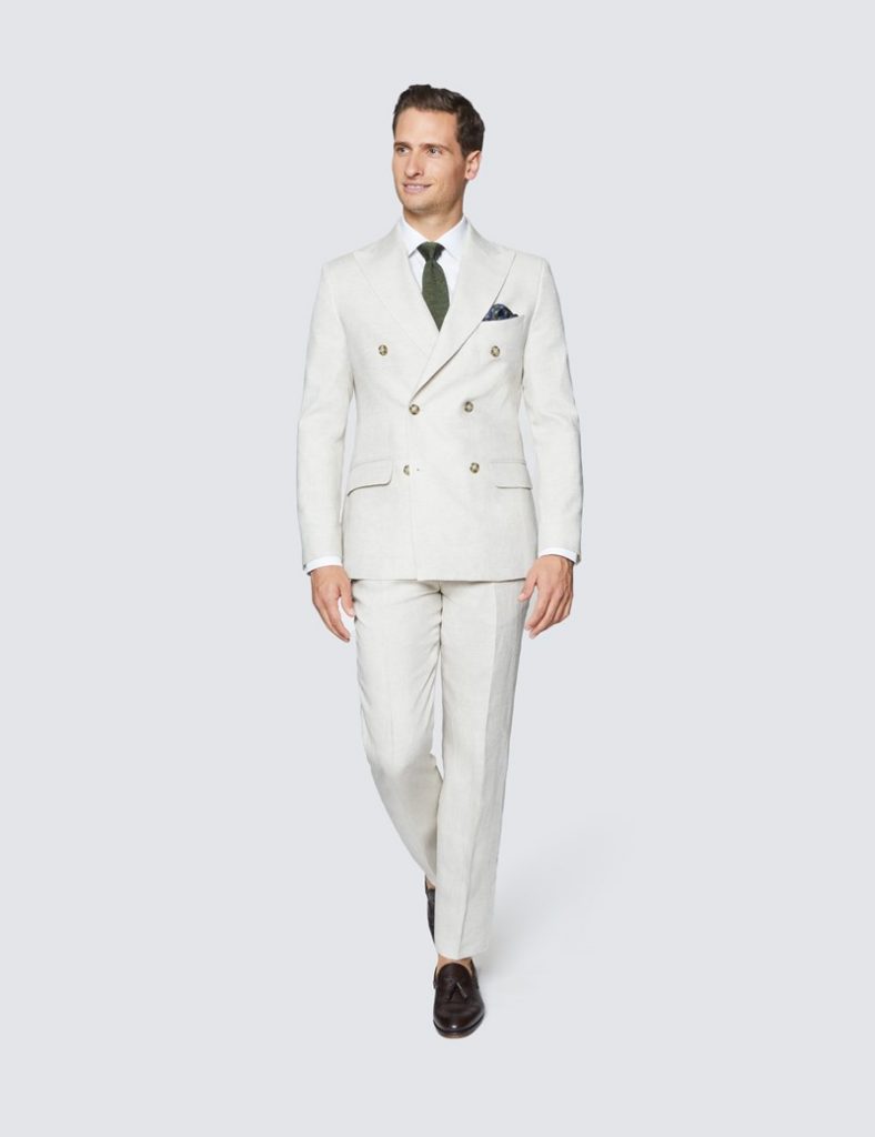 Double Breasted Suit. Flattering Elegancy