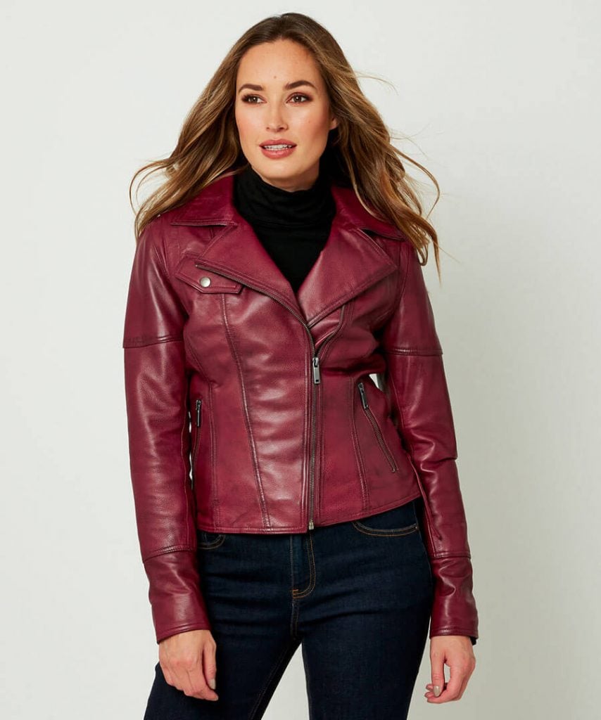 Leather Jacket. Create Various Looks with One Garment