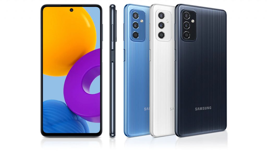 Samsung Galaxy M52 5G. The Perfect Phone for Design-Lovers and Power-Users Alike Samsung Galaxy M52 5G. The Perfect Phone for Design-Lovers and Power-Users Alike