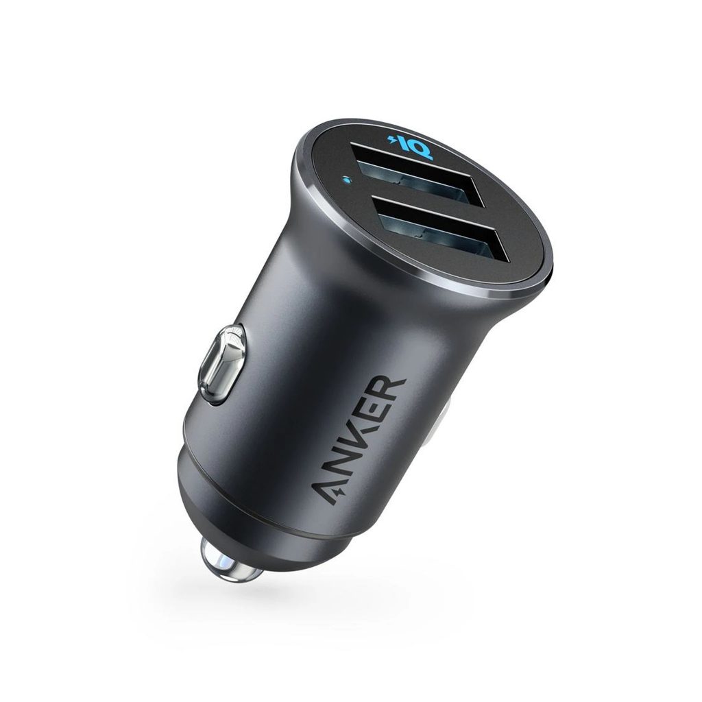 A Car USB Charger. Just Plug It Into Your Cigarette Lighter