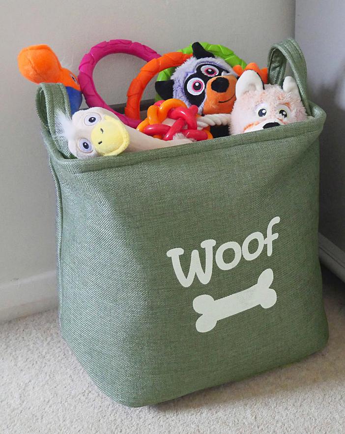 How To Make Your Dog Put His Toys in the Special Toy Basket?