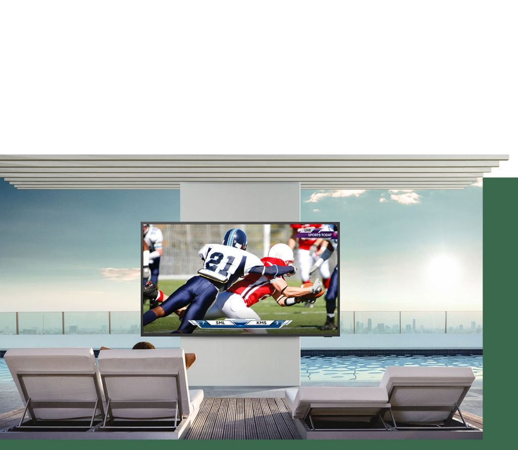 Enjoy Your Favorite Shows and Movies At Any Weather With Samsung The Terrace