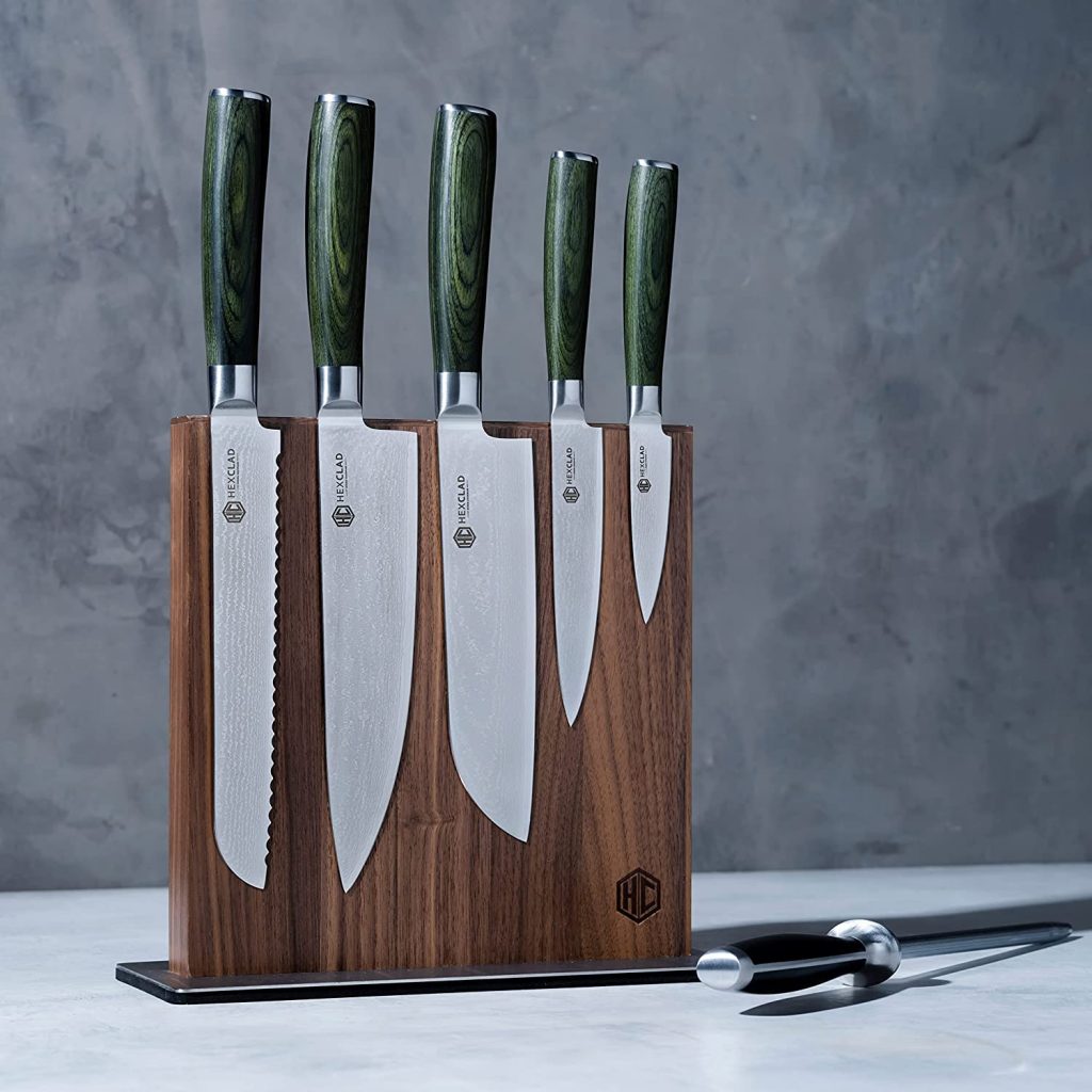 Magnetic Walnut Knife Block. Main Reasons to Get This Stand